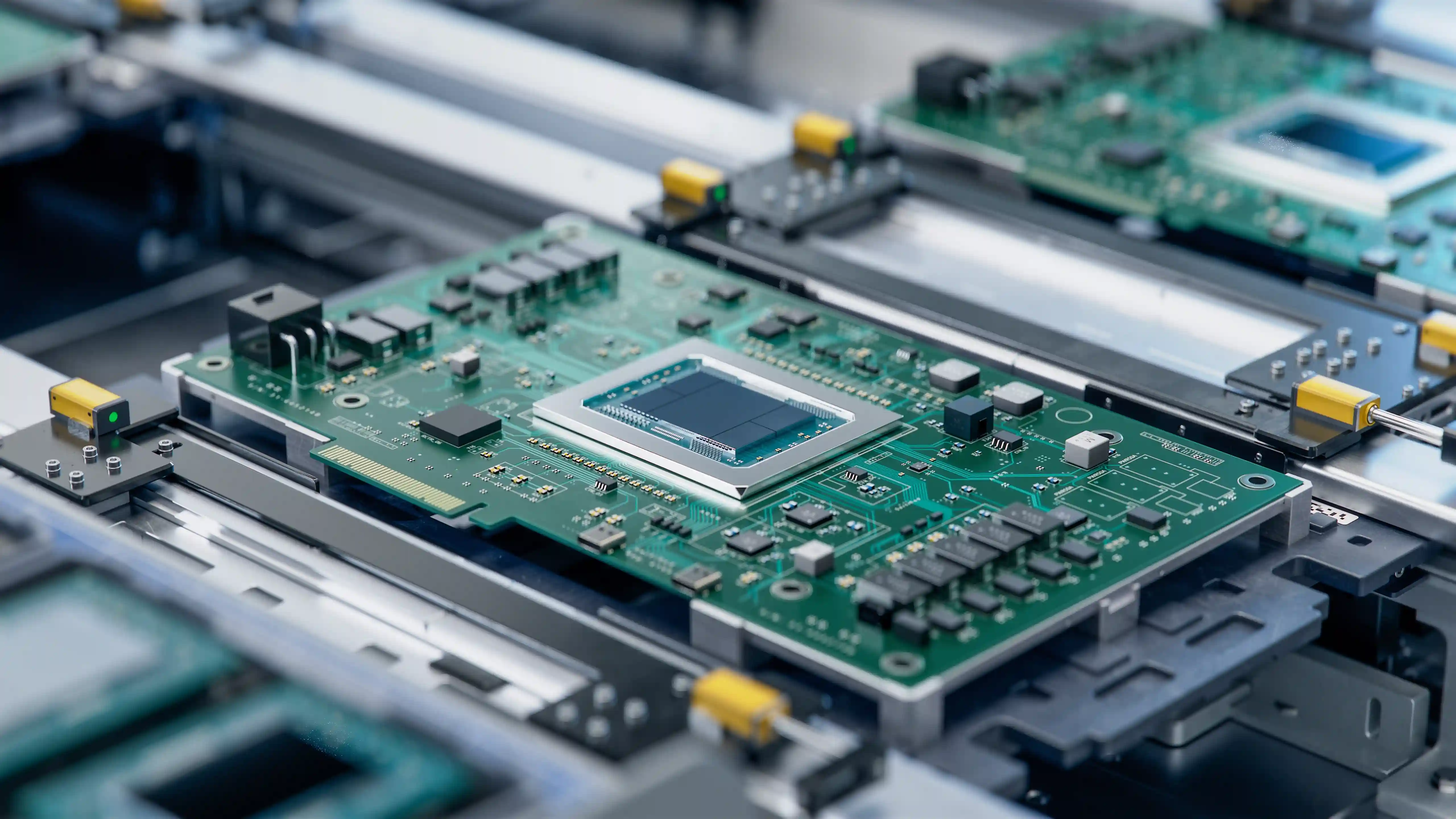 WellPCB SMT montaj hattı - Yamaha pick-and-place makineleri ile yüksek hızlı PCB montajı